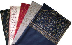カシミール手針刺繍ストール | 印度良品